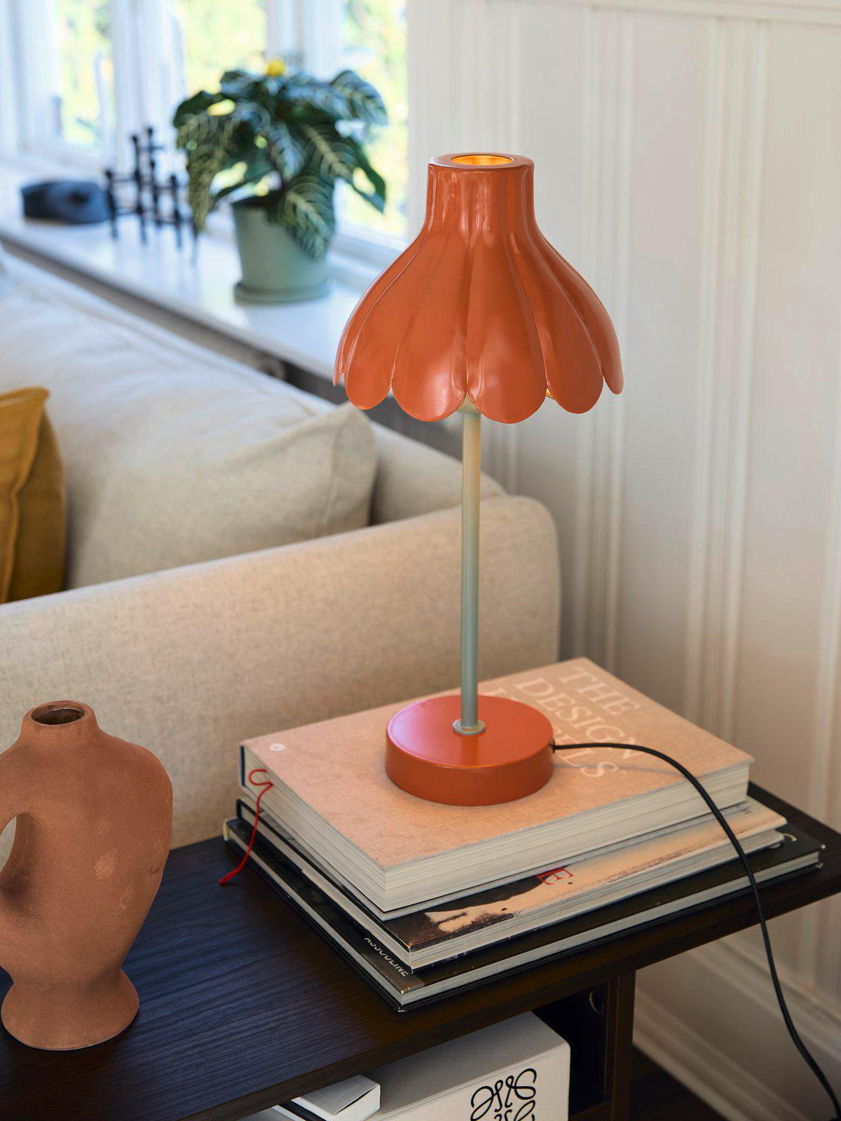 TISCHLEUCHTE PR Home Wera 20/47/20 cm   - Dunkelorange, LIFESTYLE, Metall (20/47/20cm)