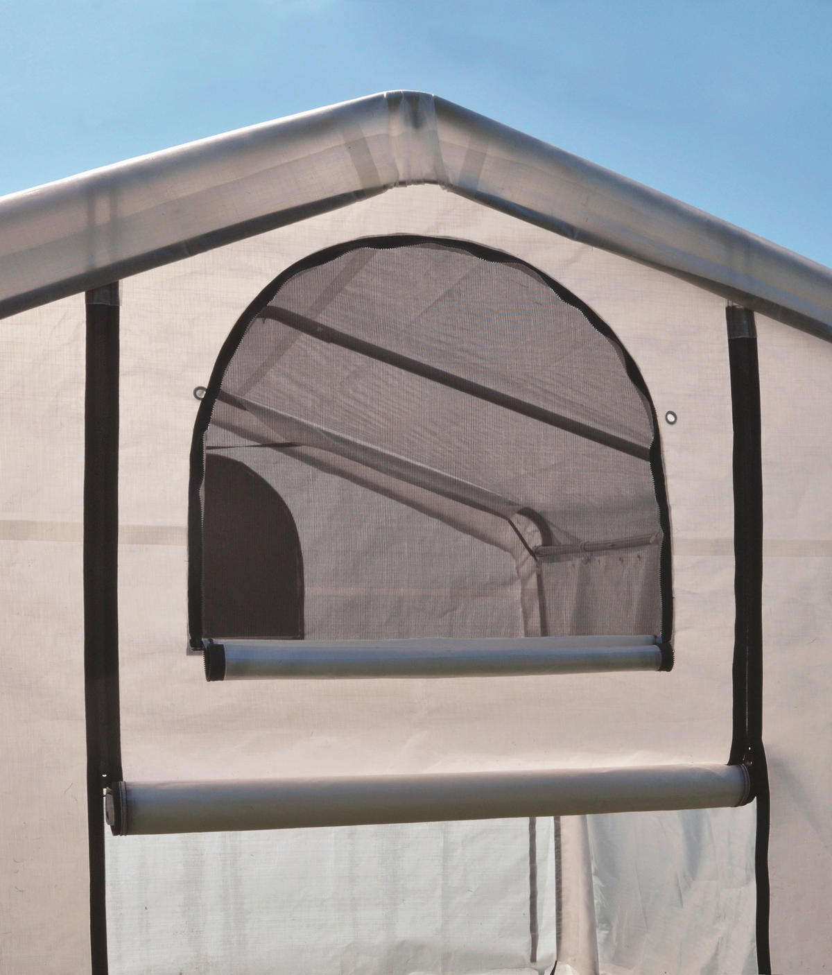 GEWÄCHSHAUS 300/240/610 cm  - Weiß, Basics, Kunststoff (300/240/610cm)
