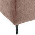 SCHLAFSOFA Flachgewebe Hellbraun  - Hellbraun/Schwarz, KONVENTIONELL, Textil/Metall (197/75/100cm) - Carryhome