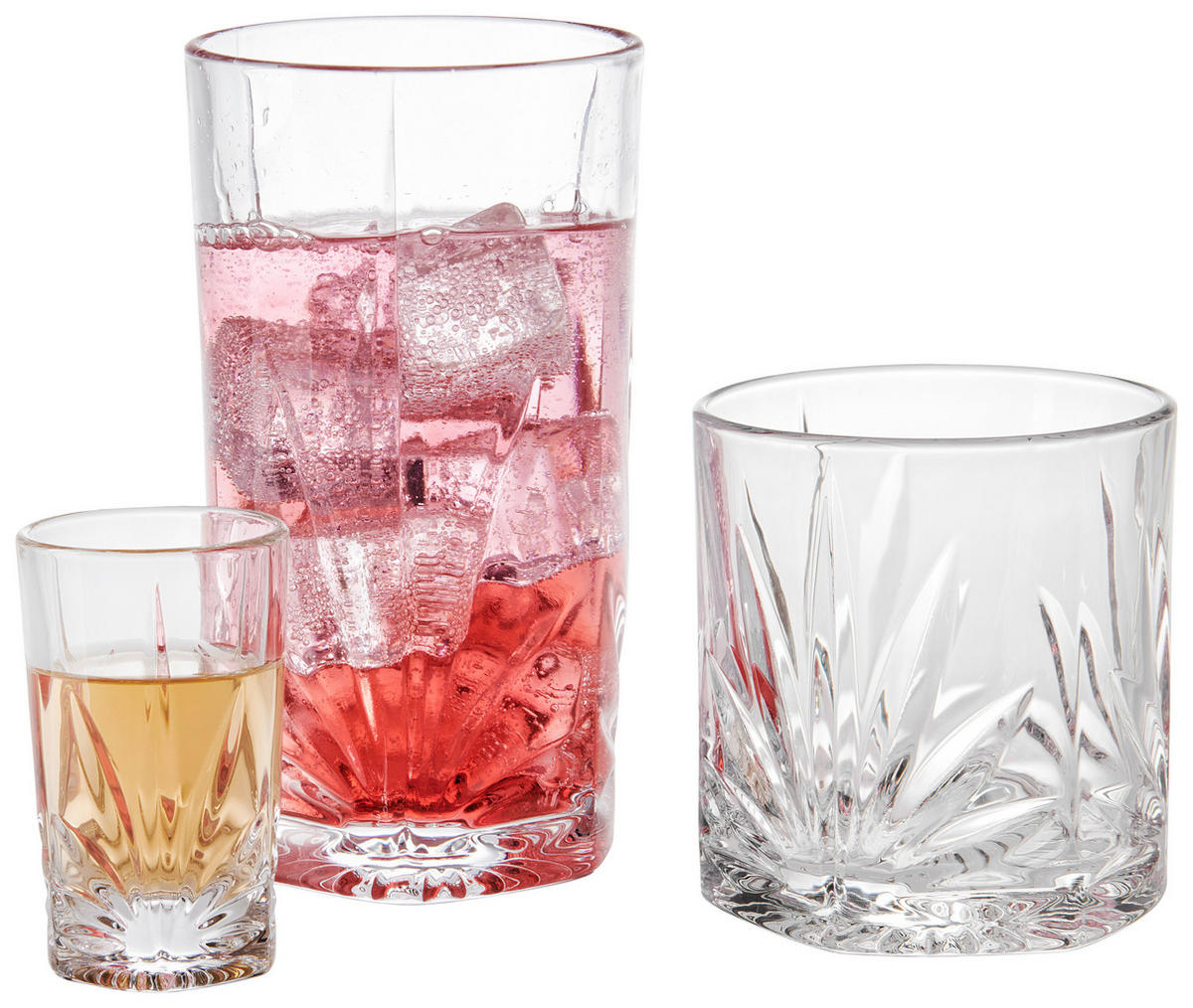ČAŠA ZA VISKI  330 ml  - providno, Lajfstajl, staklo (330ml) - Leonardo