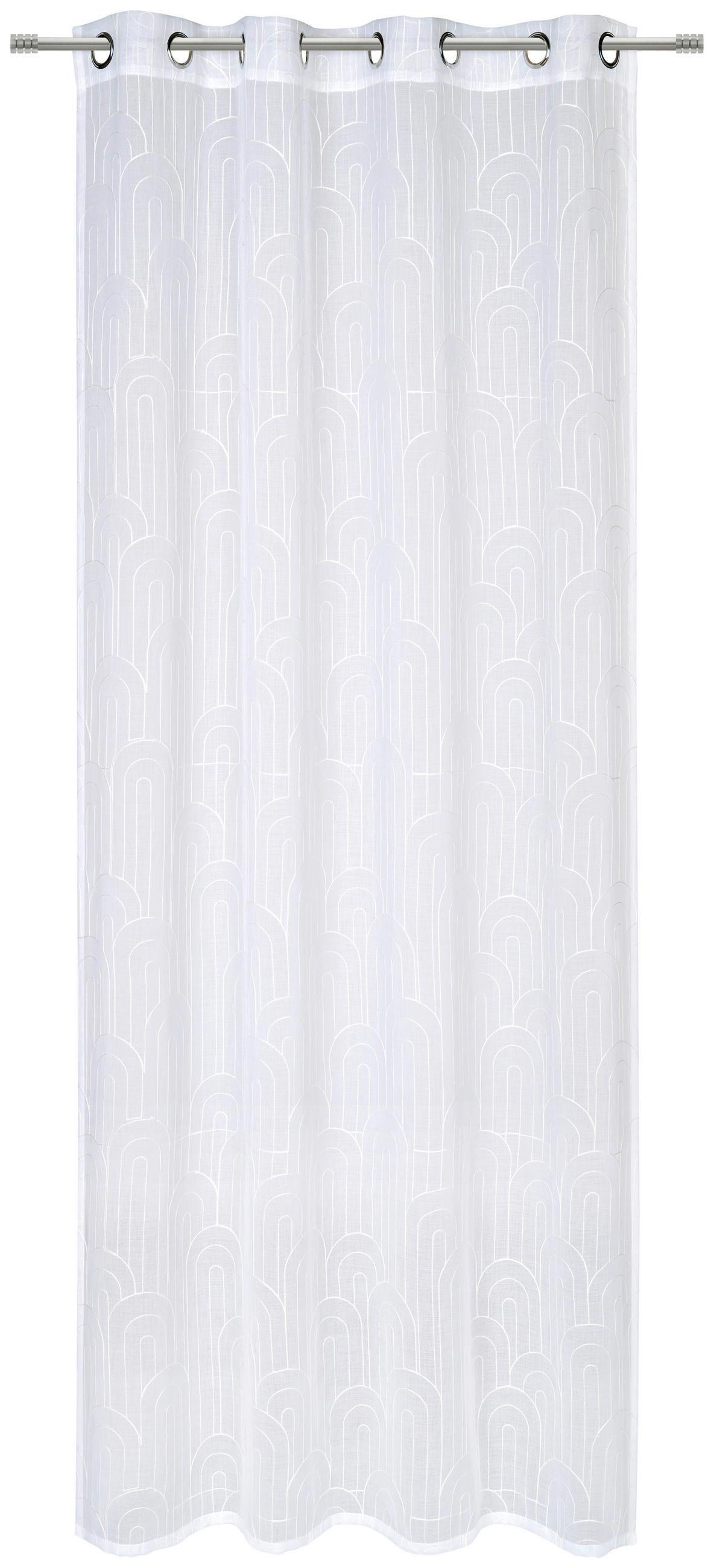 ÖLJETTLÄNGD transparent  - vit, Design, textil (140/245cm) - Esposa
