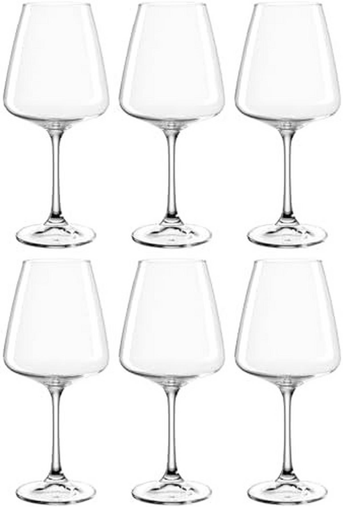 GLÄSERSET  - Klar, Design, Glas (540ml) - Leonardo