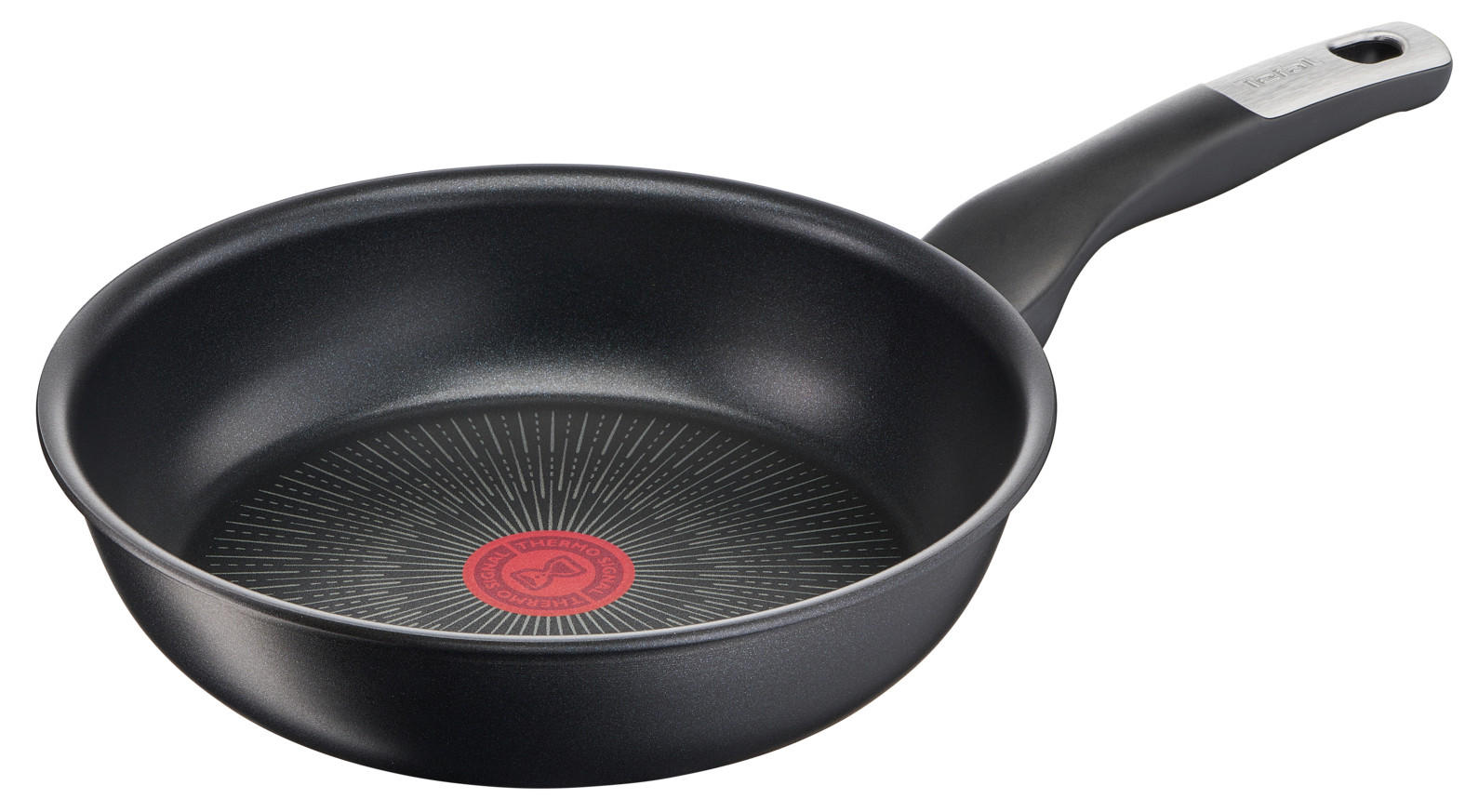 PÁNEV  24 cm  - černá, Basics, kov (24cm) - Tefal