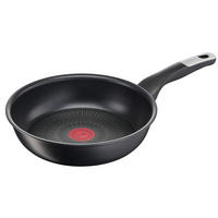 PÁNEV NA SMAŽENÍ  28 cm  - černá, Basics, kov (28cm) - Tefal