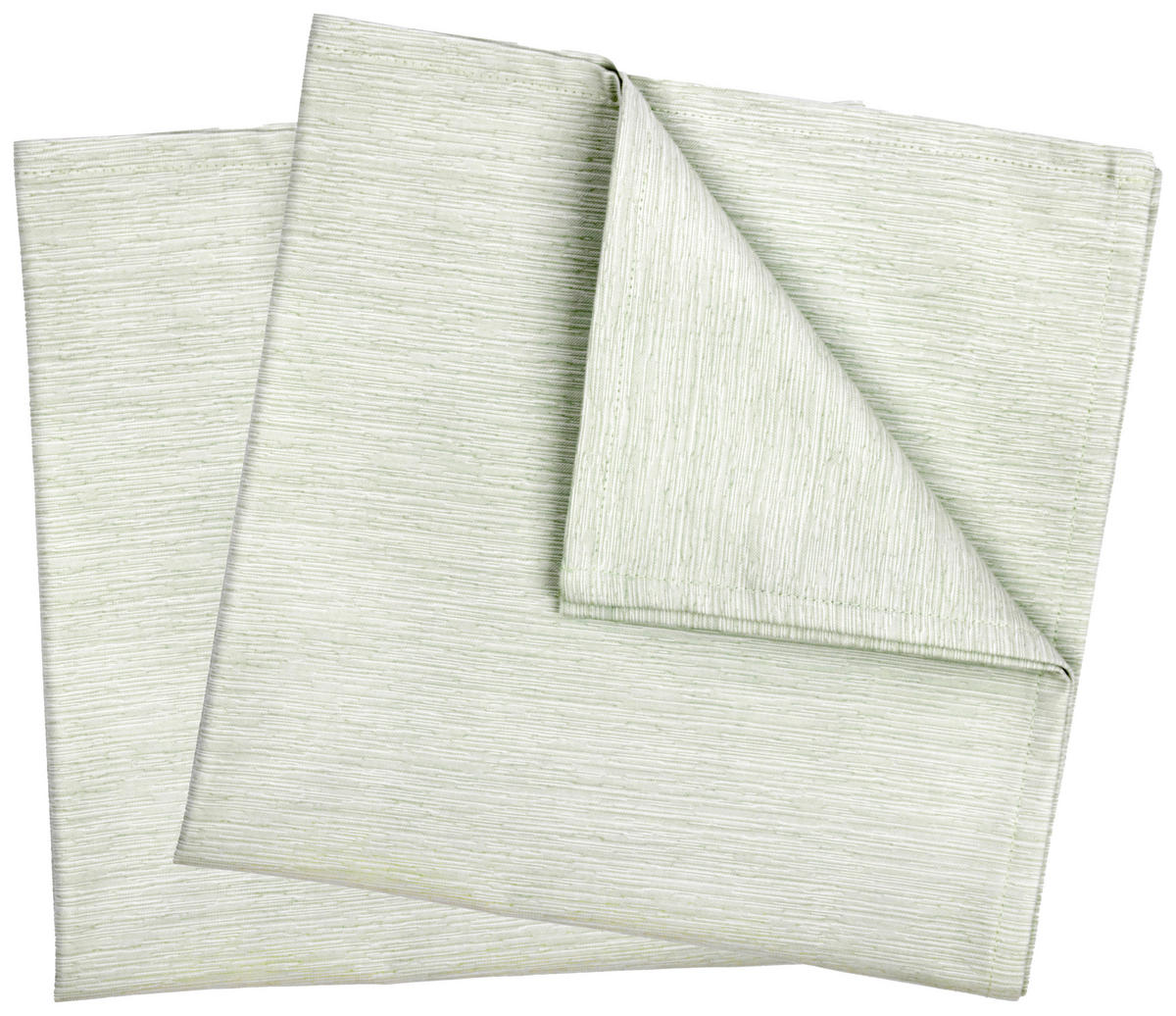 STOFFSERVIETTE  45/45 cm   - Salbeigrün, Basics, Textil (45/45cm) - Dieter Knoll