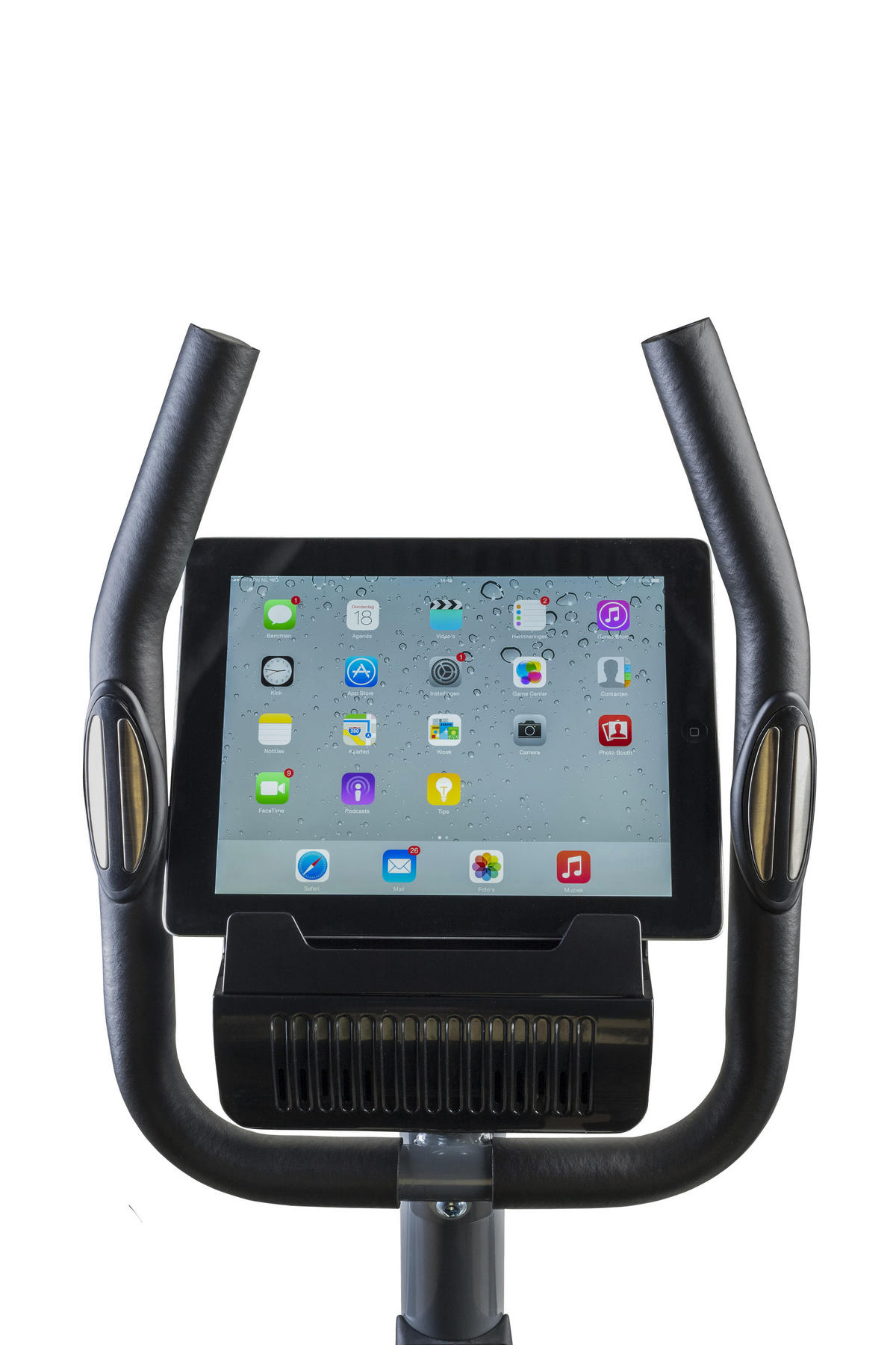 CROSSTRAINER - Schwarz/Grau, MODERN, Kunststoff/Metall (60/163/124cm) - Tunturi