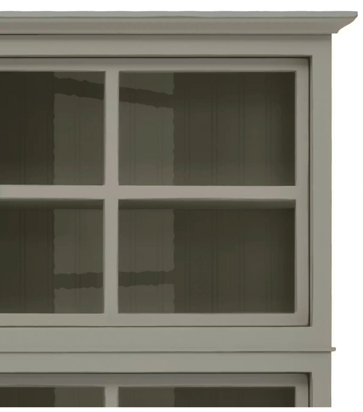 HIGHBOARD UrbanClass  in 190,5/219,5/49 cm  - Grau, LIFESTYLE, Glas/Holz (190,5/219,5/49cm) - Livetastic