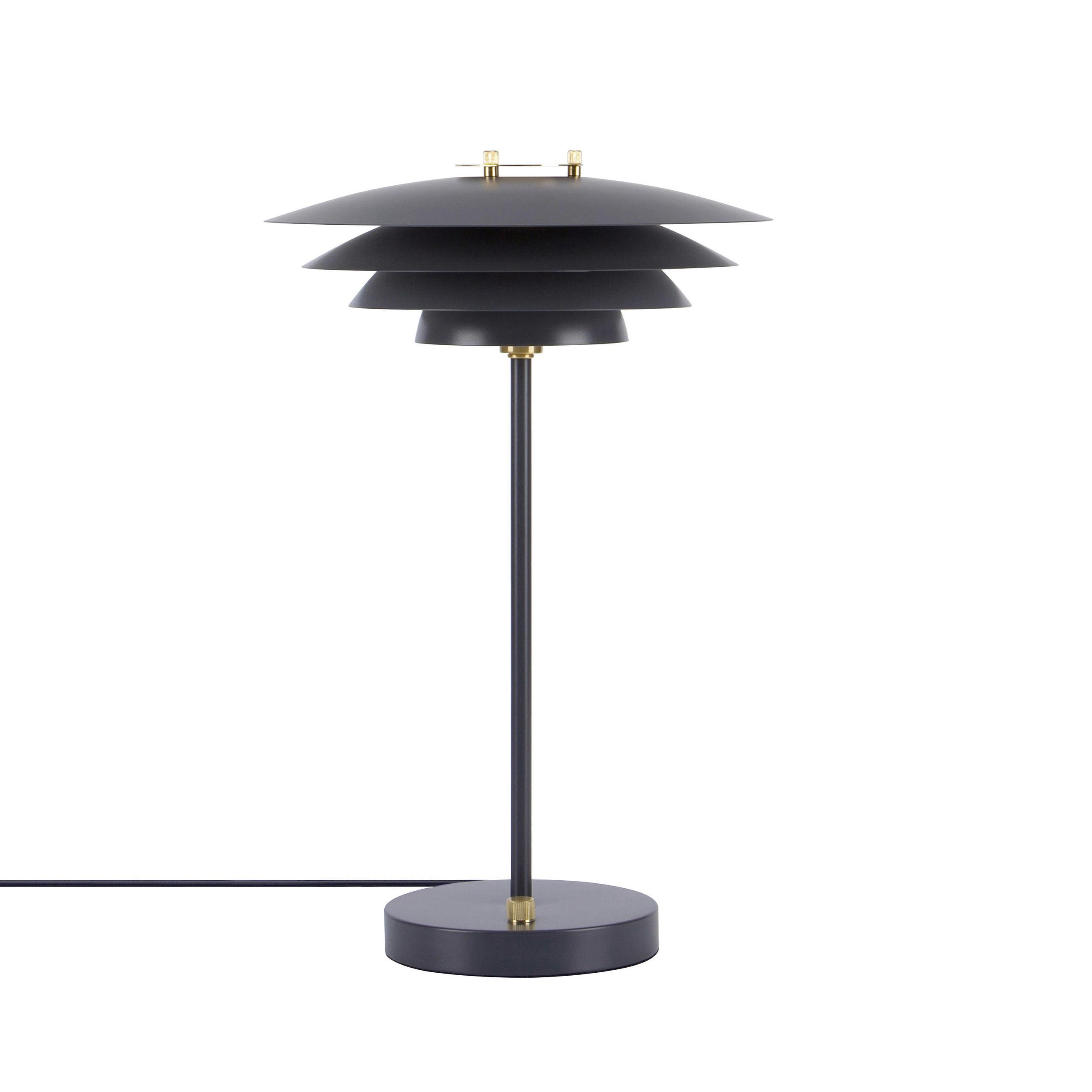 TISCHLEUCHTE Bretagne 30/46 cm   - Anthrazit, MODERN, Metall (30/46cm) - Nordlux