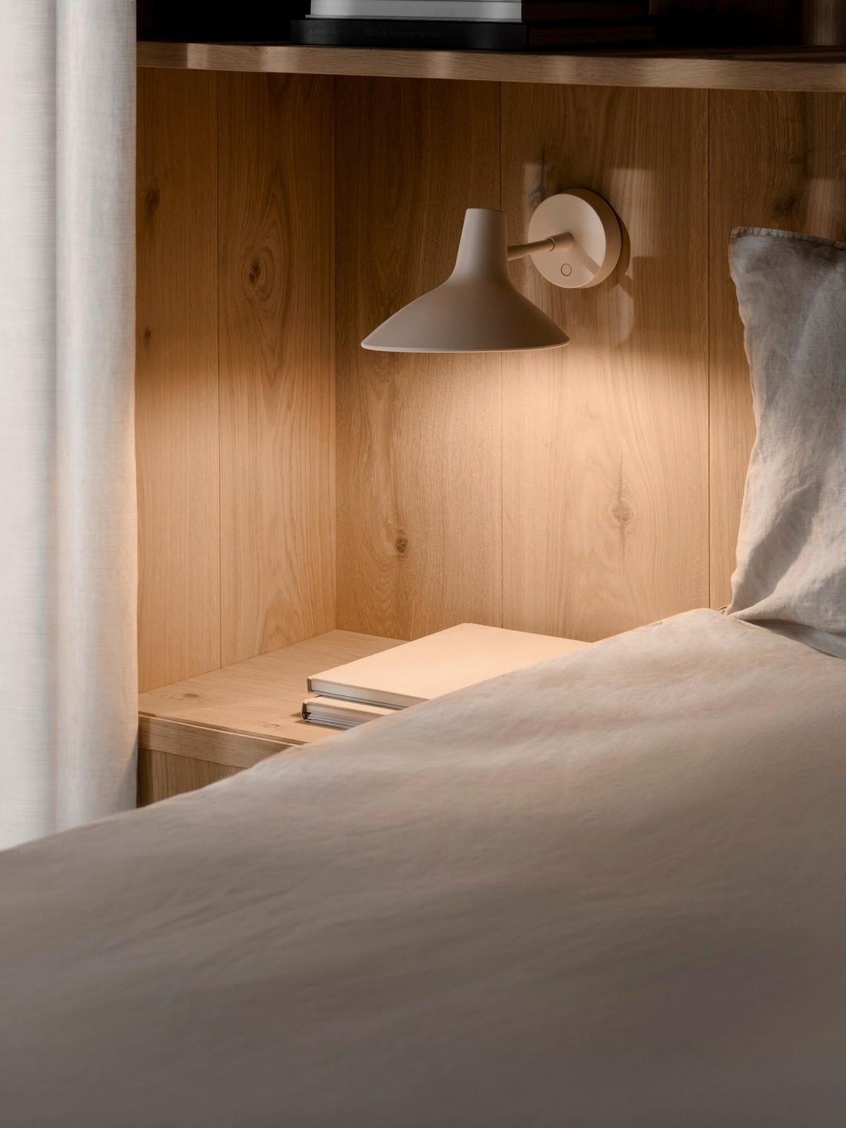 WANDLEUCHTE 33,5/13 cm  - Weiß, Design, Metall (33,5/13cm) - Nordlux