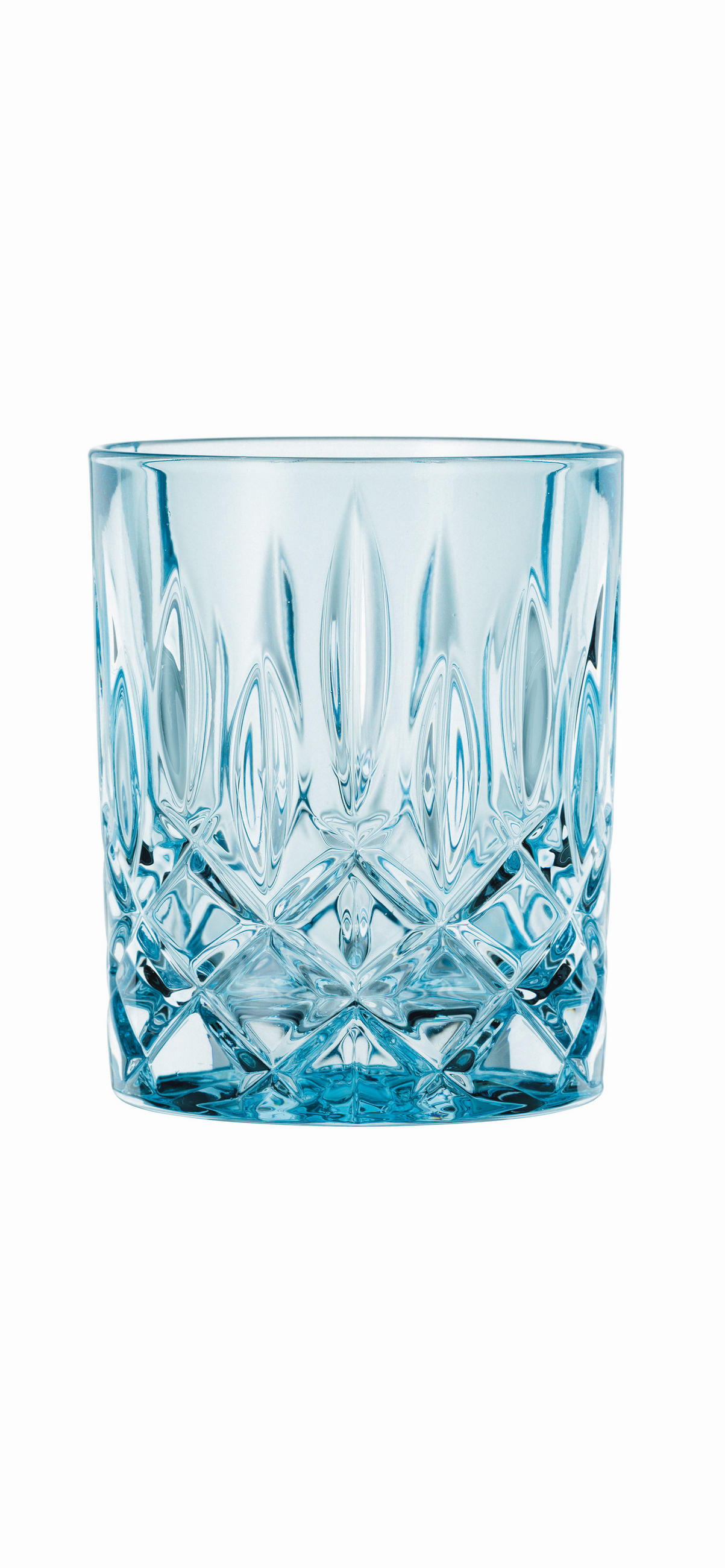 GLÄSERSET Noblesse Colors  4-teilig  - Hellblau, Basics, Glas (8,2/10,2/8,2cm) - Nachtmann