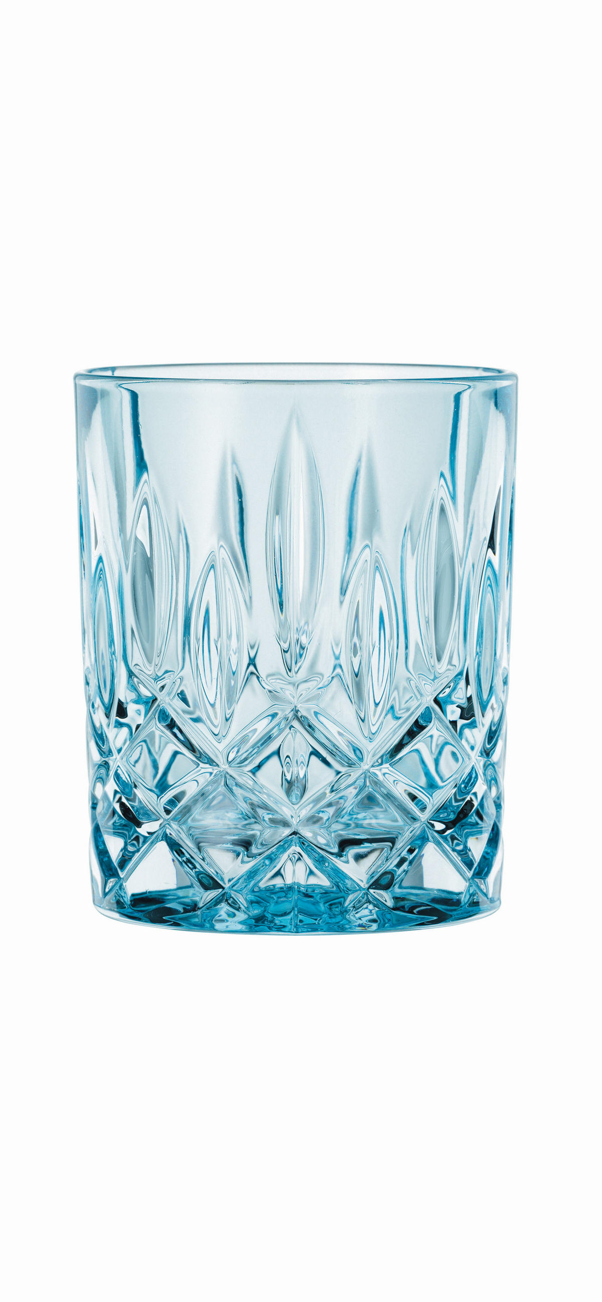 GLÄSERSET Noblesse Colors  4-teilig  - Hellblau, Basics, Glas (8,2/10,2/8,2cm) - Nachtmann