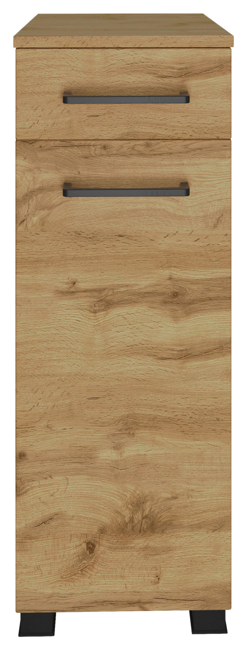 UNTERSCHRANK 30/79/35 cm   - Eichefarben/Eiche Wotan, MODERN, Holzwerkstoff/Metall (30/79/35cm) - Held