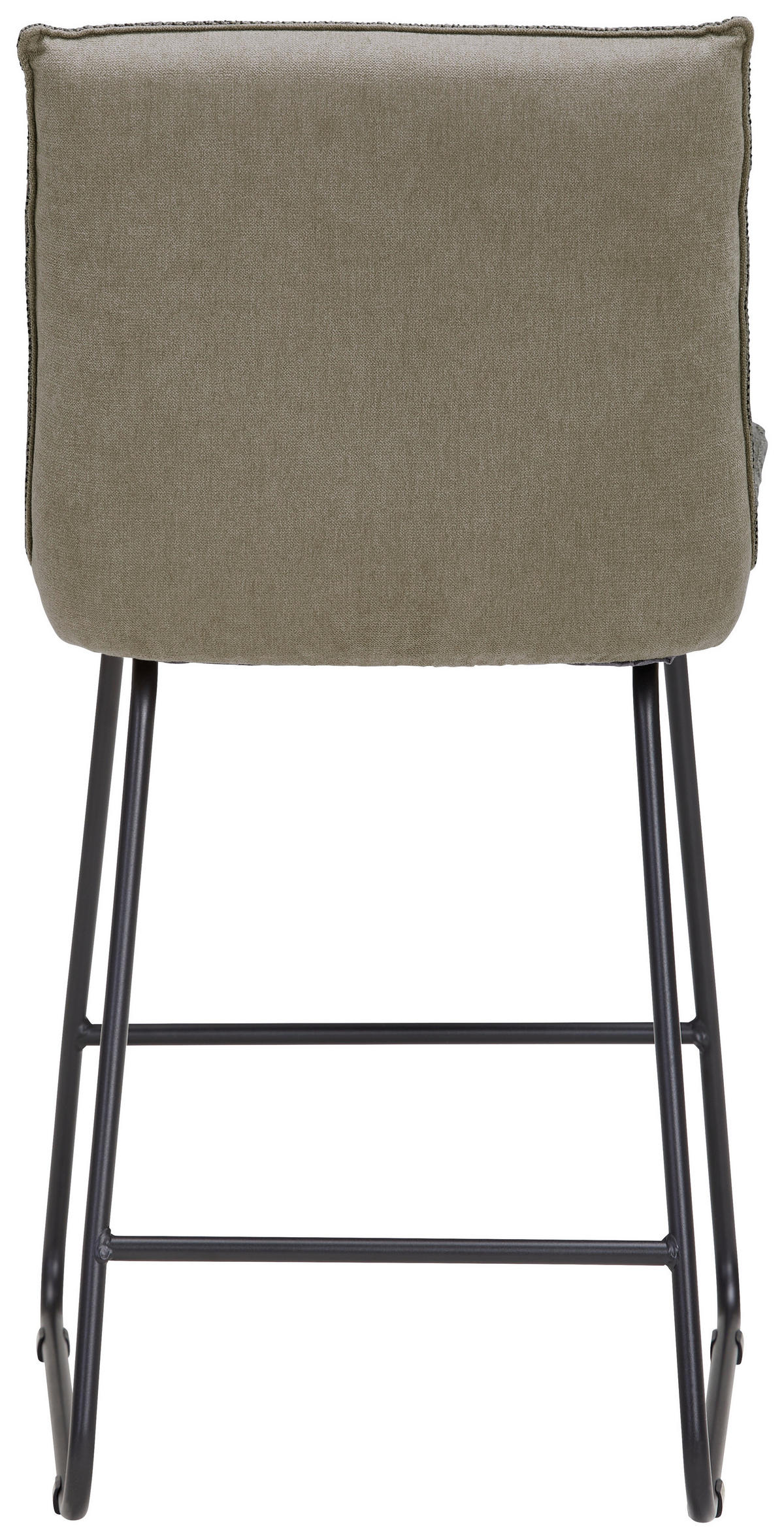 TRESENSTUHL in Metall, Textil Anthrazit, Schwarz, Greige  - Greige/Anthrazit, Design, Textil/Metall (48/92/54cm) - Dieter Knoll