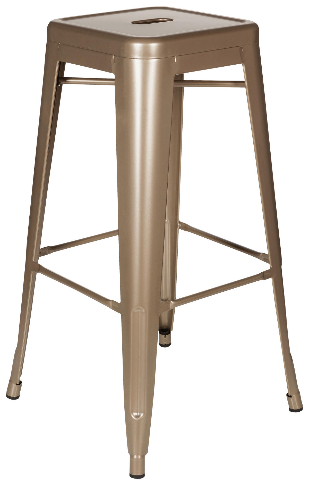 BARHOCKER in Champagner  - Champagner, Basics, Metall (44/77/44cm) - MID.YOU