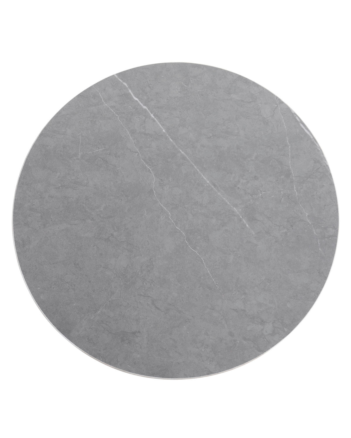 BEISTELLTISCH 50/50/54 cm Grau, Bronzefarben rund  - Bronzefarben/Grau, Design, Keramik/Metall (50/50/54cm) - Ambia Home