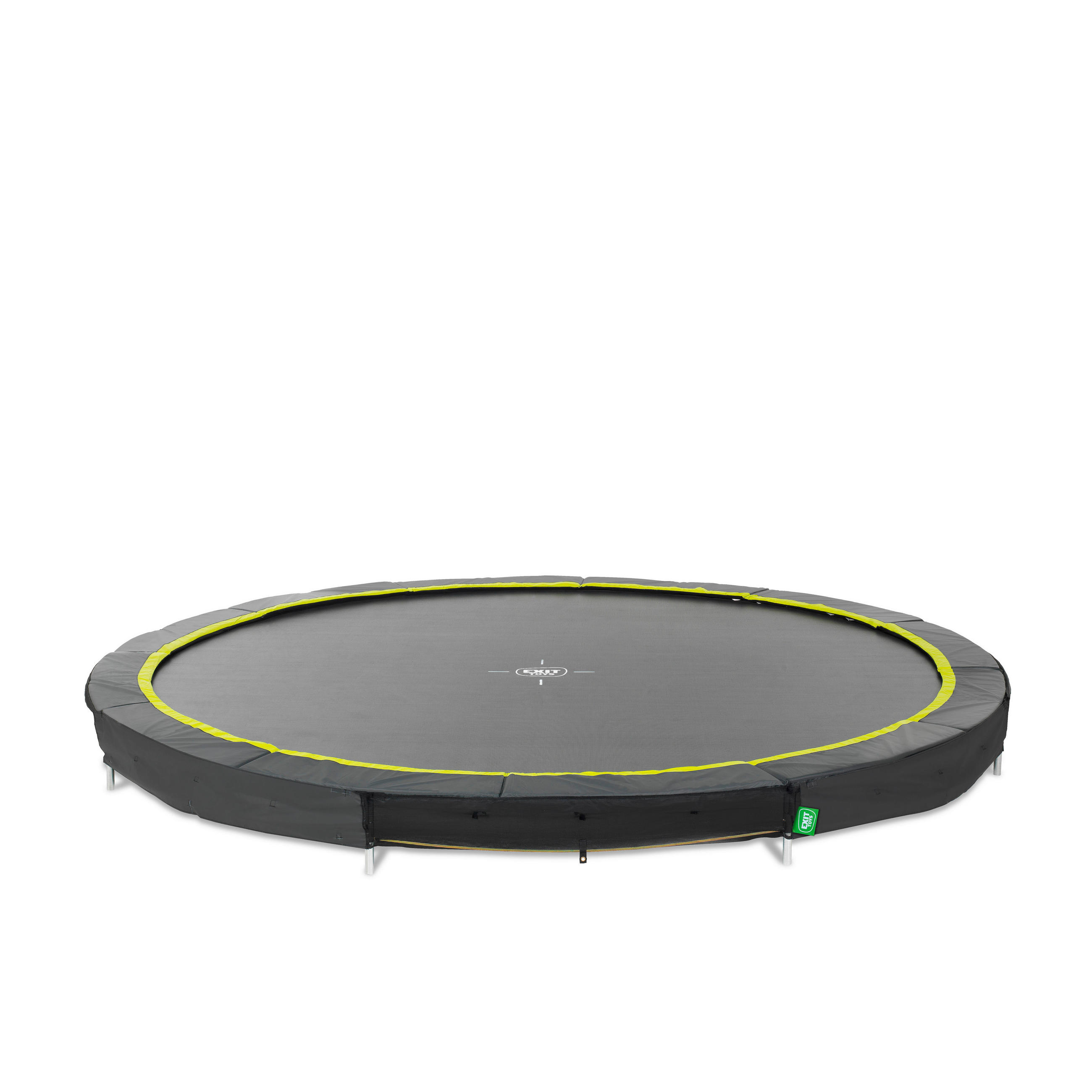 TRAMPOLIN  - Schwarz, KONVENTIONELL, Kunststoff/Metall (366/20cm) - EXIT Toys