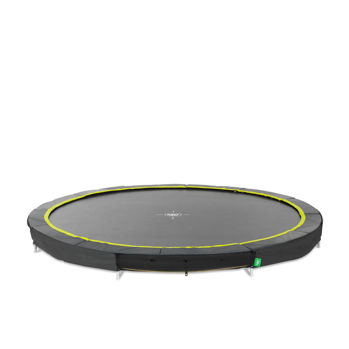 TRAMPOLIN  - Schwarz, KONVENTIONELL, Kunststoff/Metall (366/20cm) - EXIT Toys