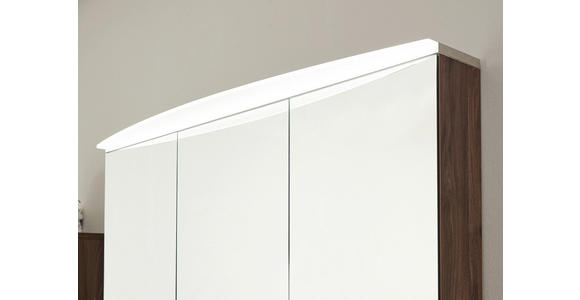 AUFBAULEUCHTE - Chromfarben, Design, Kunststoff (89,8/2/26cm) - Novel