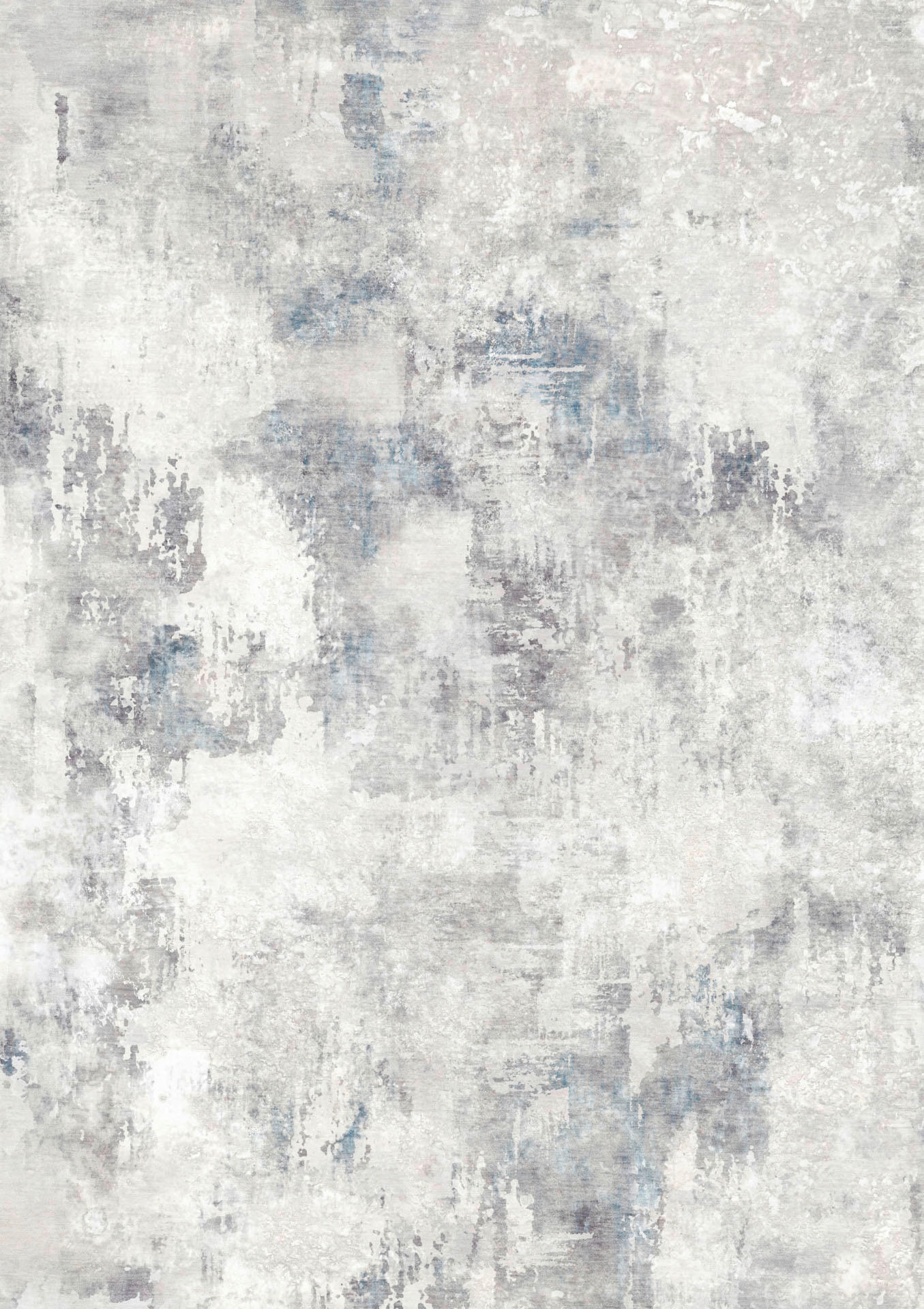 VINTAGE-TEPPICH Ondea Jorg 240/340 cm  in Hellgrau, Pastellblau, Grauweiß  - Pastellblau/Hellgrau, Design, Kunststoff/Textil (240/340cm) - Lindorug