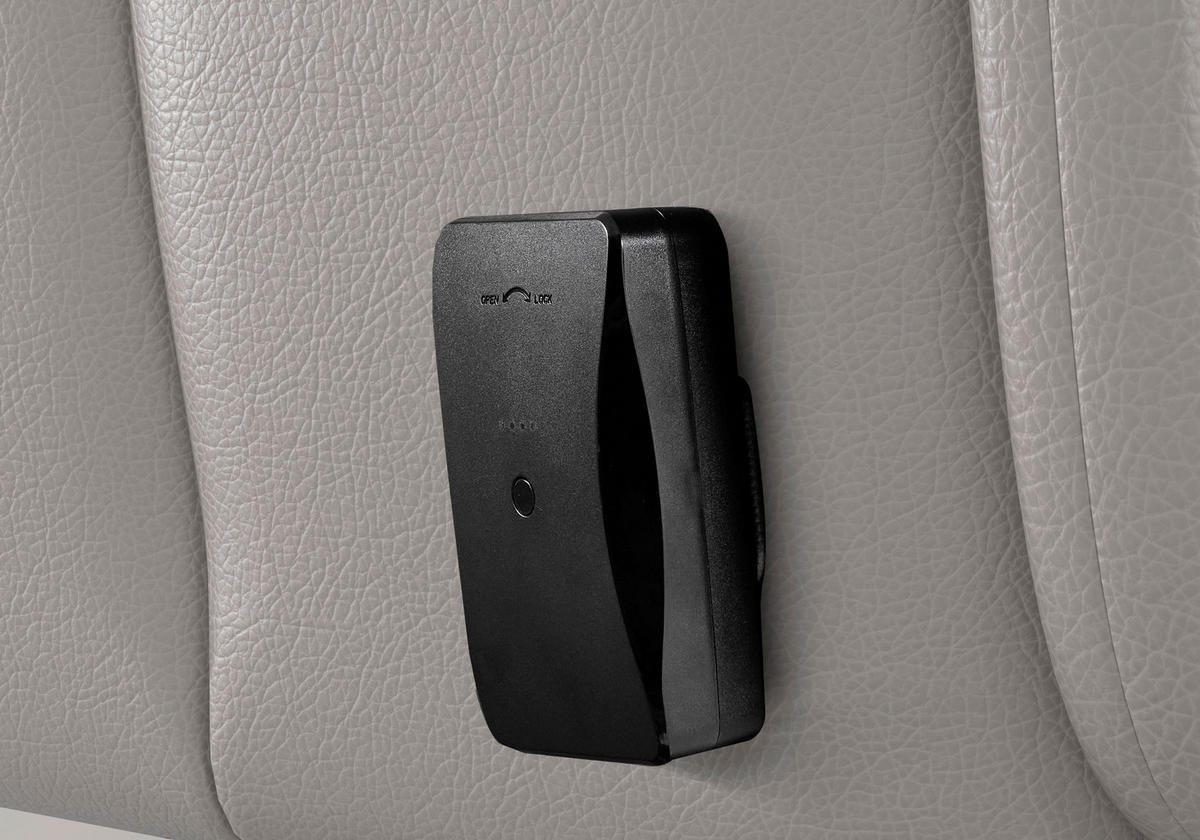 RELAXSESSEL TV VARIO COMFORT E L3 Echtleder Kopfteilverstellung, Rücken echt    - Silberfarben/Hellgrau, Basics, Leder/Metall (70/128/85cm) - Sit & More