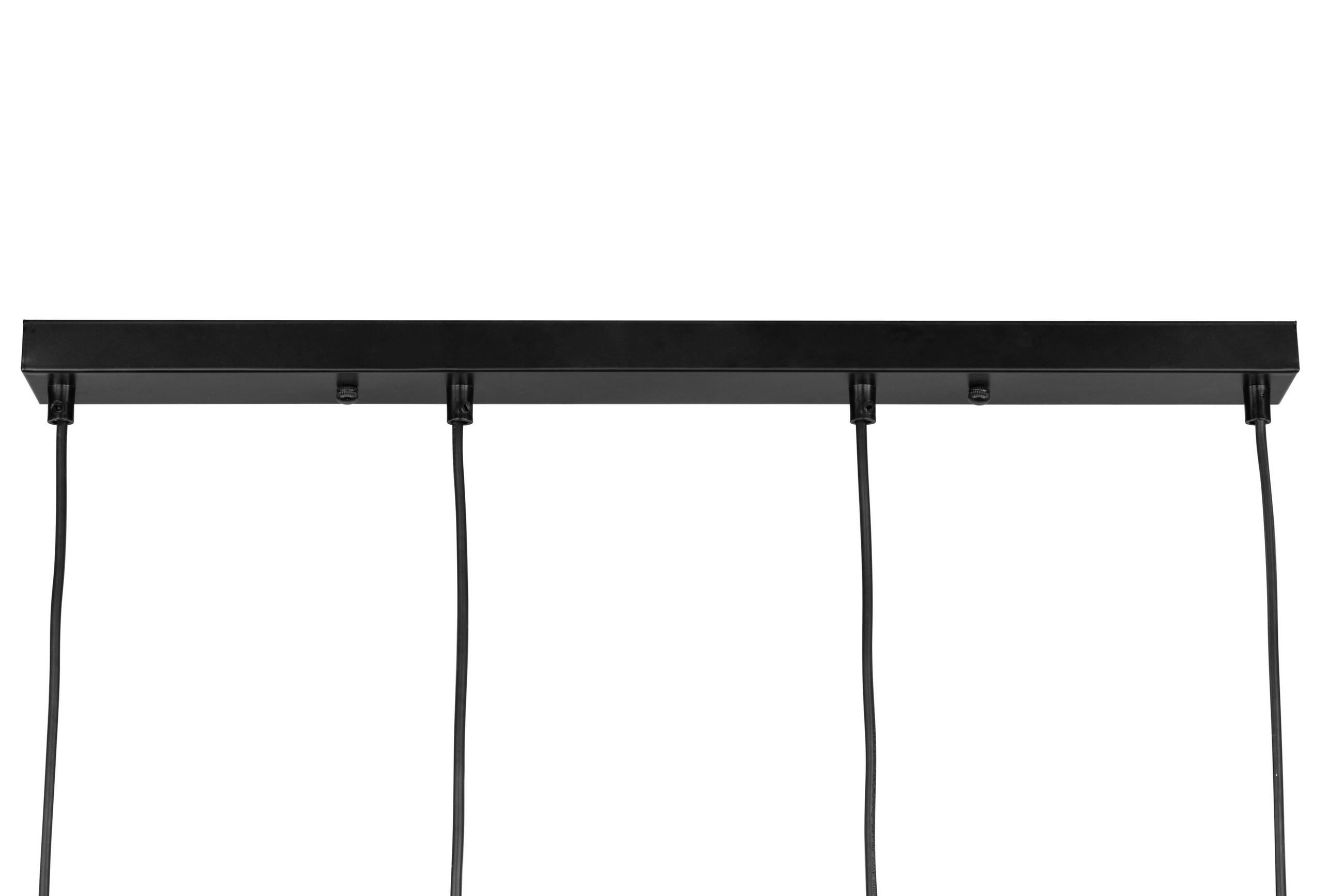 HÄNGELEUCHTE Orange 70/20/150 cm   - Chromfarben/Goldfarben, Design, Glas/Metall (70/20/150cm) - Dieter Knoll