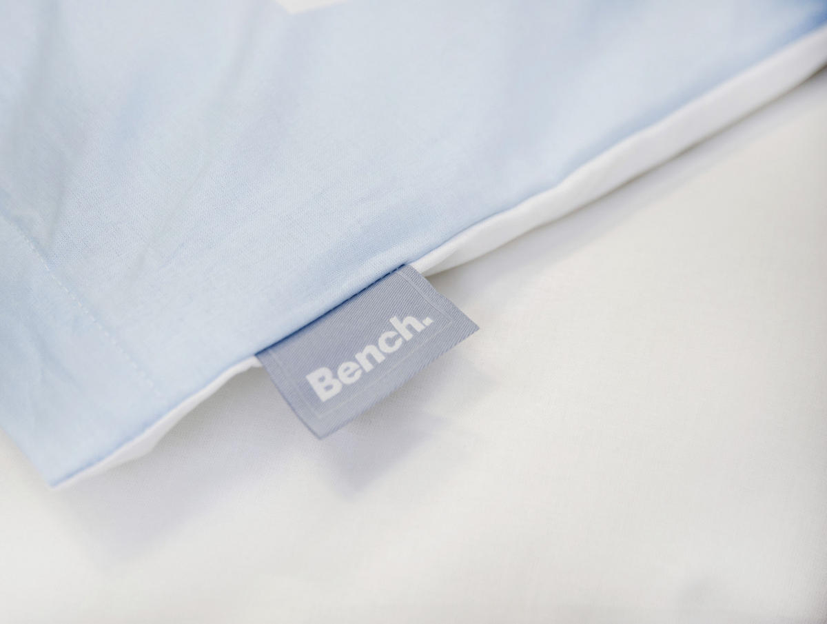 WENDEBETTWÄSCHE 155/220 cm  - Blau, Basics, Textil (155/220cm) - Bench