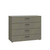 KOMMODE Primolar Garda  in 100/79/41 cm  - Schwarz/Grau, Design, Holzwerkstoff/Kunststoff (100/79/41cm) - Xora
