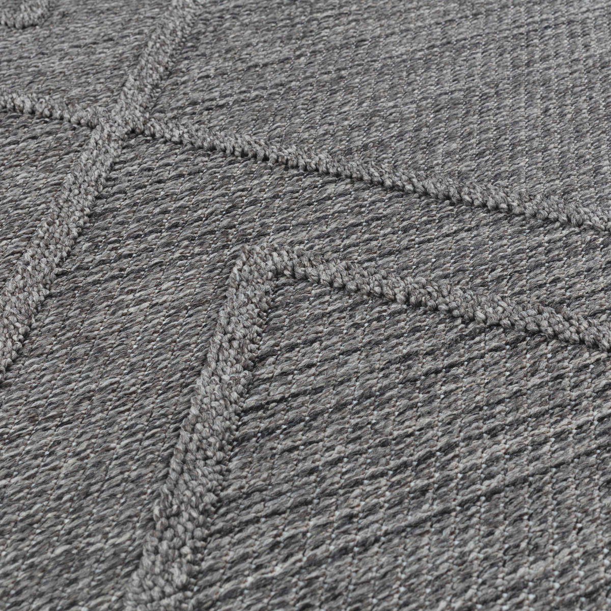 UTOMHUSMATTA 200/290 cm Patara  - grå, Design, textil (200/290cm) - Novel