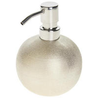 DOZATOR DE SĂPUN ceramică  - auriu, Basics, ceramică (10,3/14,6/10,3cm) - Sadena