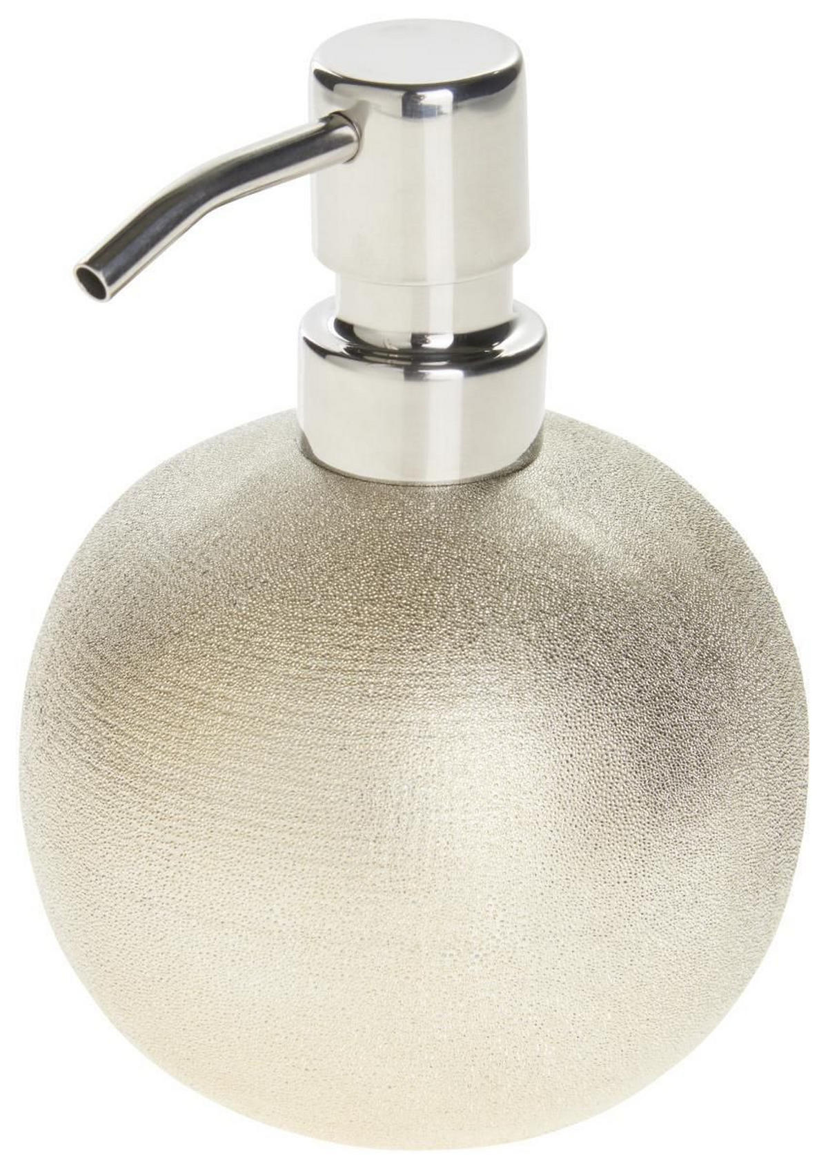 DOZATOR DE SĂPUN ceramică  - auriu, Basics, ceramică (10,3/14,6/10,3cm) - Sadena