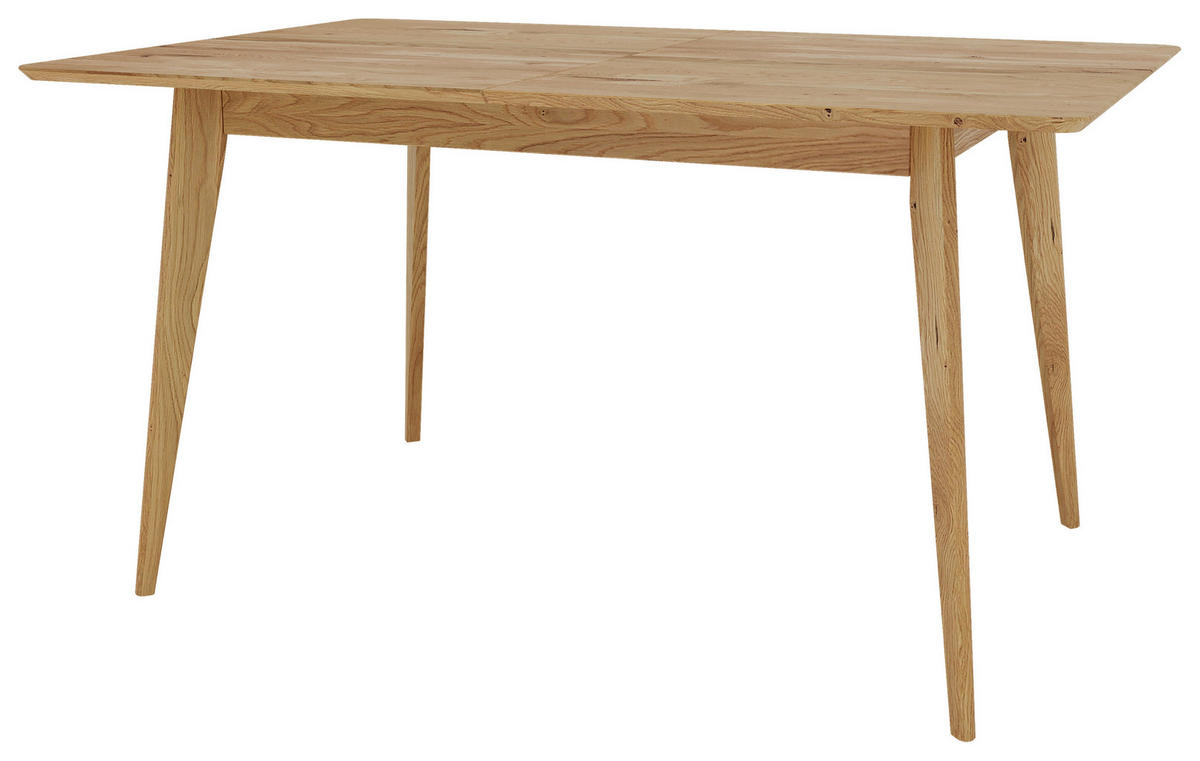 JEDILNA MIZA, masivno hrast  - Design, les (140-160/90/75cm) - Linea Natura
