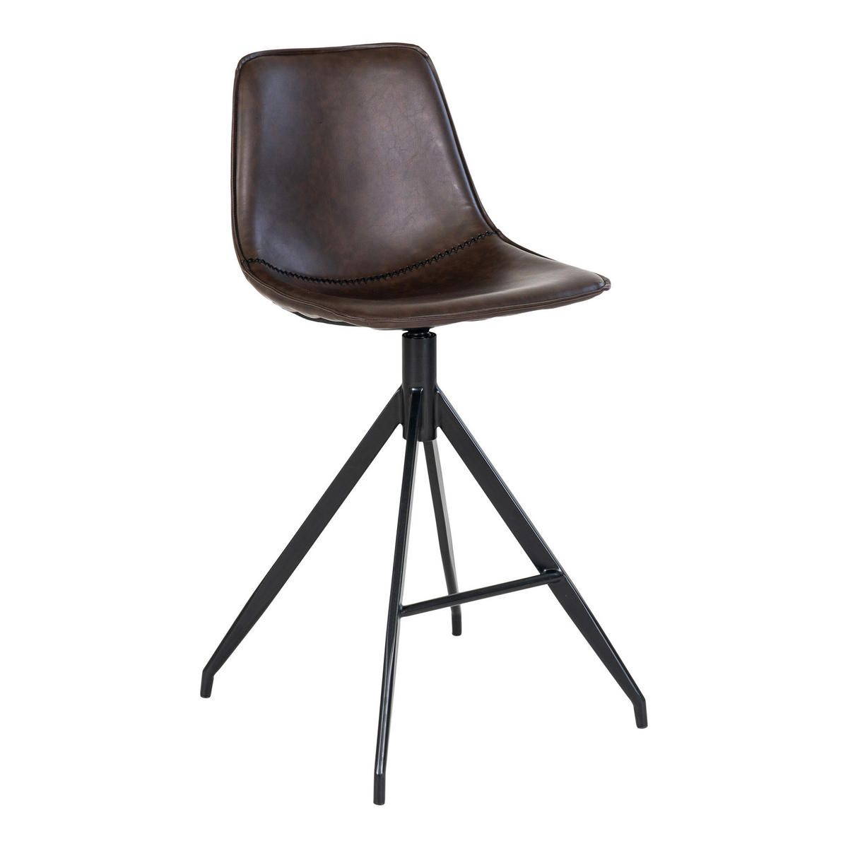 BARPALL SET i brun  - brun/svart, Modern, metall/textil (44/96/51cm) - MID.YOU