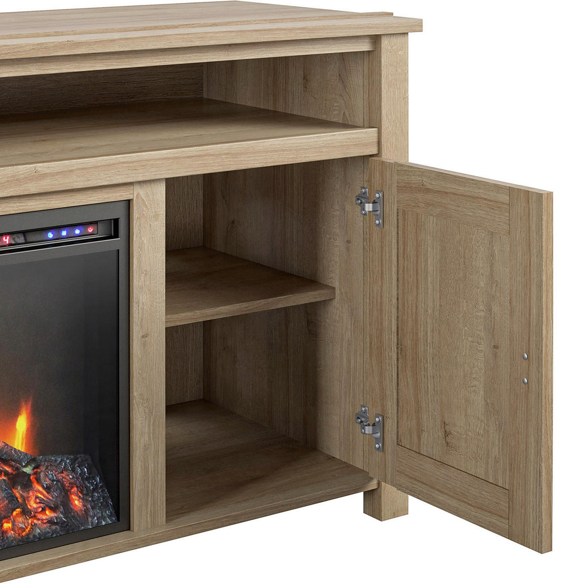 LOWBOARD Franklin  in 151/75/40 cm  - Eichefarben/Braun, Design, Holzwerkstoff/Metall (151/75/40cm) - MID.YOU