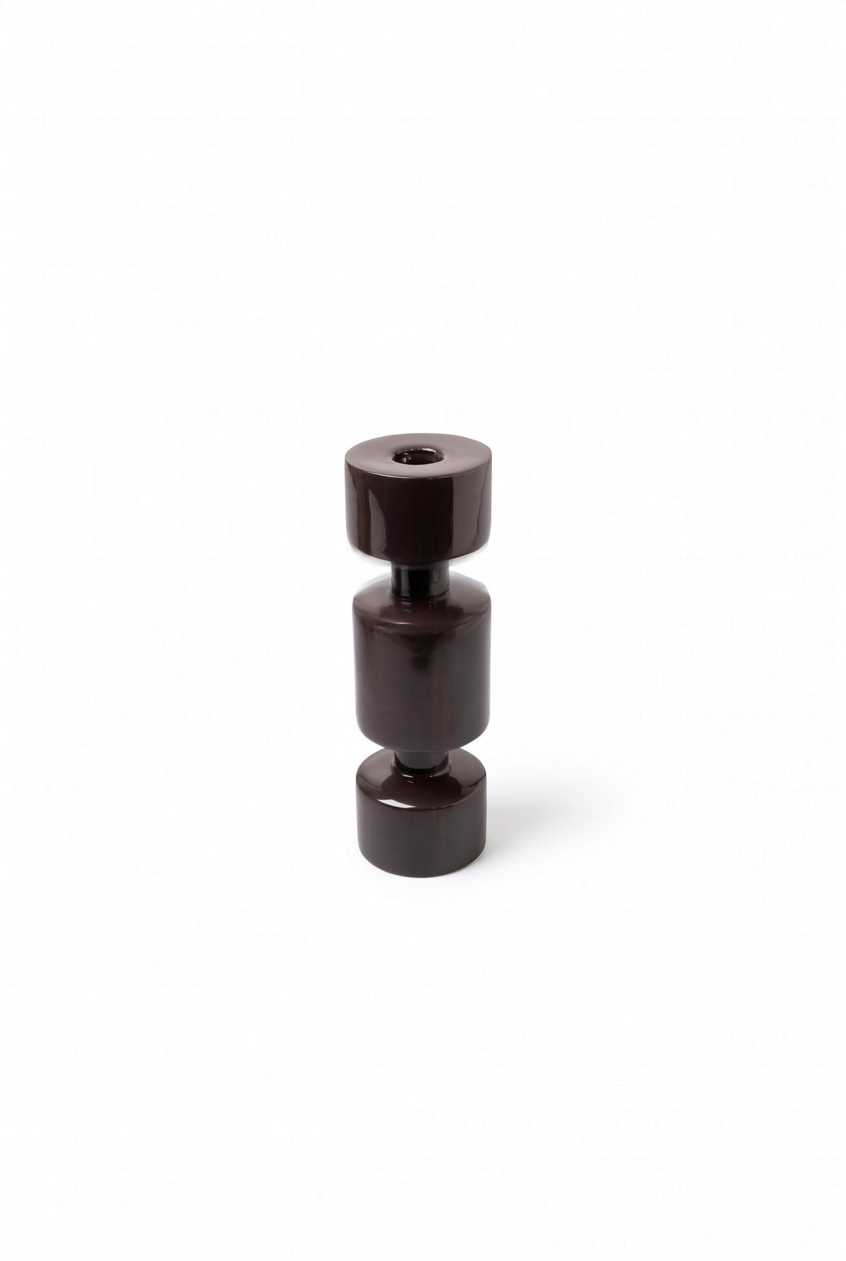 STABKERZENHALTER - Dunkelbraun, Basics, Metall (6,5/20cm) - FYNCH-HATTON