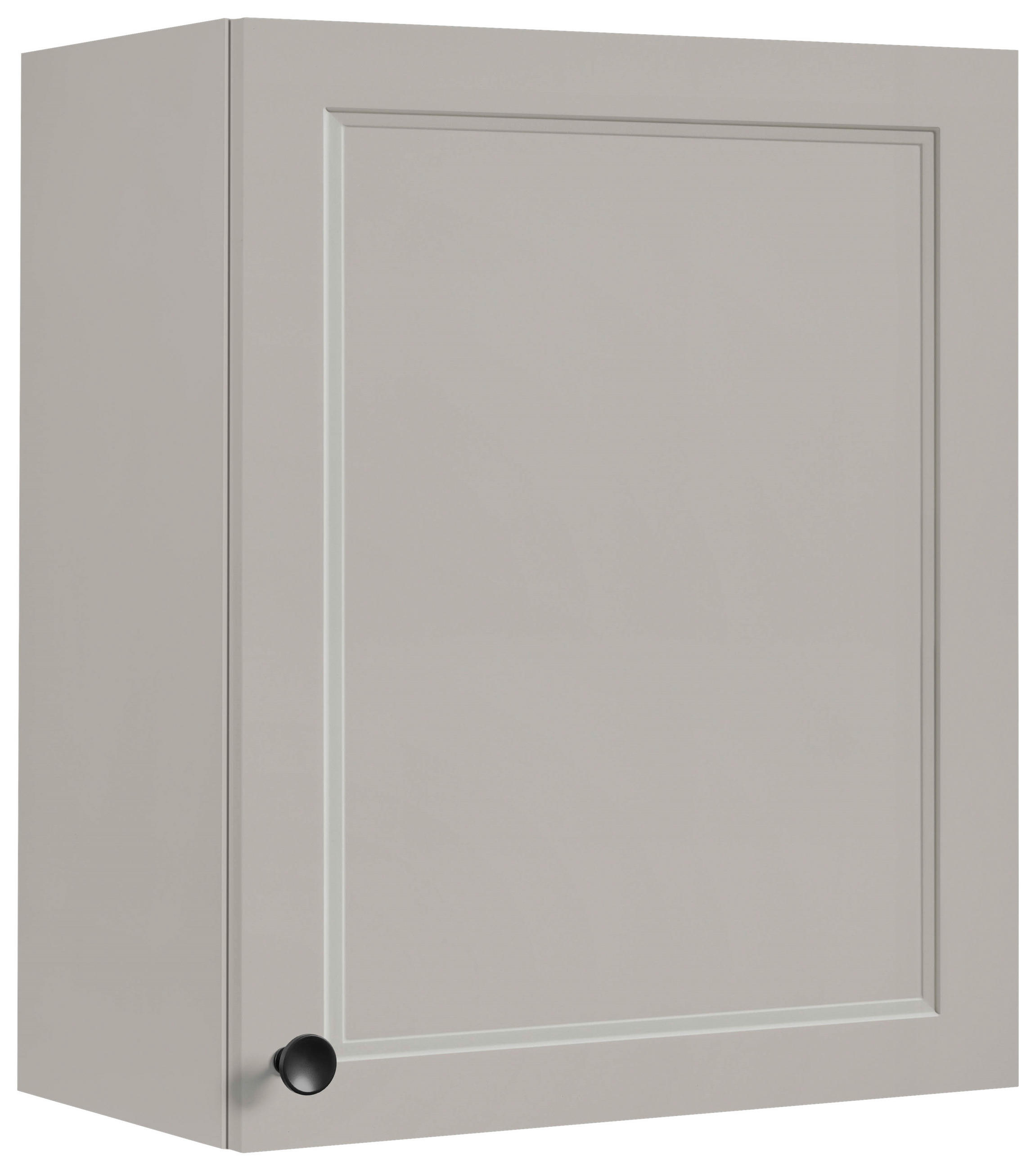 KÜCHENOBERSCHRANK 60/72/35 cm  in Grau  - Schwarz/Grau, MODERN, Holzwerkstoff/Metall (60/72/35cm) - Nobilia