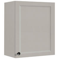 KÜCHENOBERSCHRANK 60/72/35 cm  in Grau  - Schwarz/Grau, MODERN, Holzwerkstoff/Metall (60/72/35cm) - Nobilia