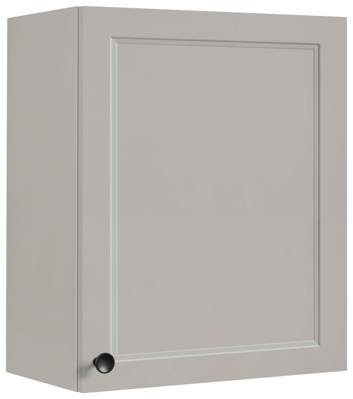 KÜCHENOBERSCHRANK 60/72/35 cm  in Grau  - Schwarz/Grau, MODERN, Holzwerkstoff/Metall (60/72/35cm) - Nobilia