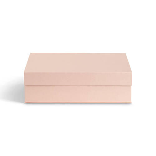 AUFBEWAHRUNGSBOX    29.5/42.5/13 cm  - Pink, Basics, Karton/Papier (29.5/42.5/13cm)