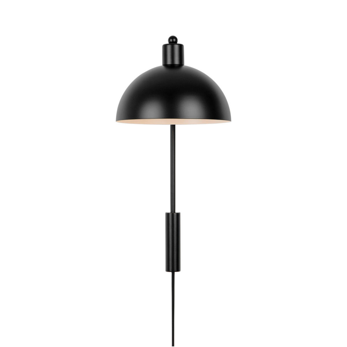 WANDLEUCHTE 26/43 cm   - Schwarz, KONVENTIONELL, Metall (26/43cm) - Nordlux