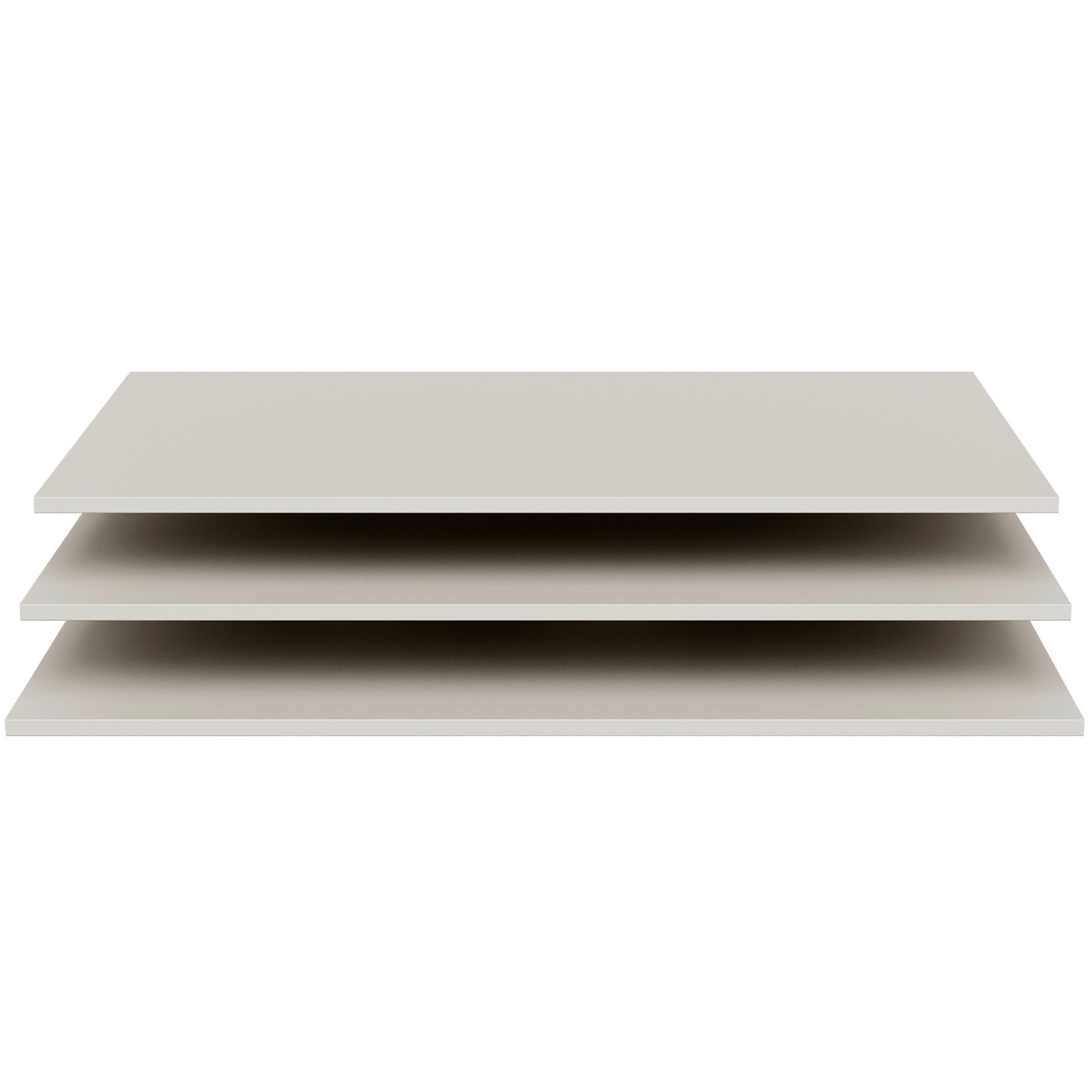 Livetastic Einlegebodenset Pure Hellgrau 92x1.5x53 cm