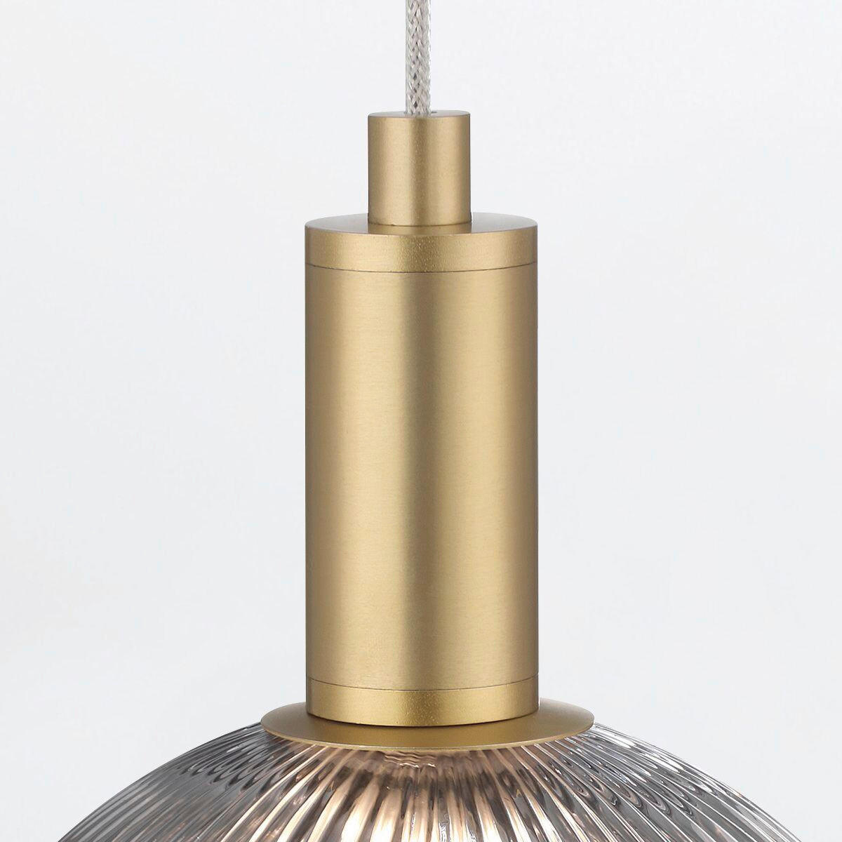 PENDELLEUCHTE Eurofase 15,2/272 cm   - Goldfarben, KONVENTIONELL, Glas/Metall (15,2/272cm) - Elstead Lighting