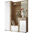 PREDSOBA bela, hrast sonoma - bela/hrast sonoma, Basics, leseni material (145/188/30cm) - Boxxx PREDSOBA bela, hrast sonoma - bela/hrast sonoma, Basics, leseni material (145/188/30cm) - Boxxx