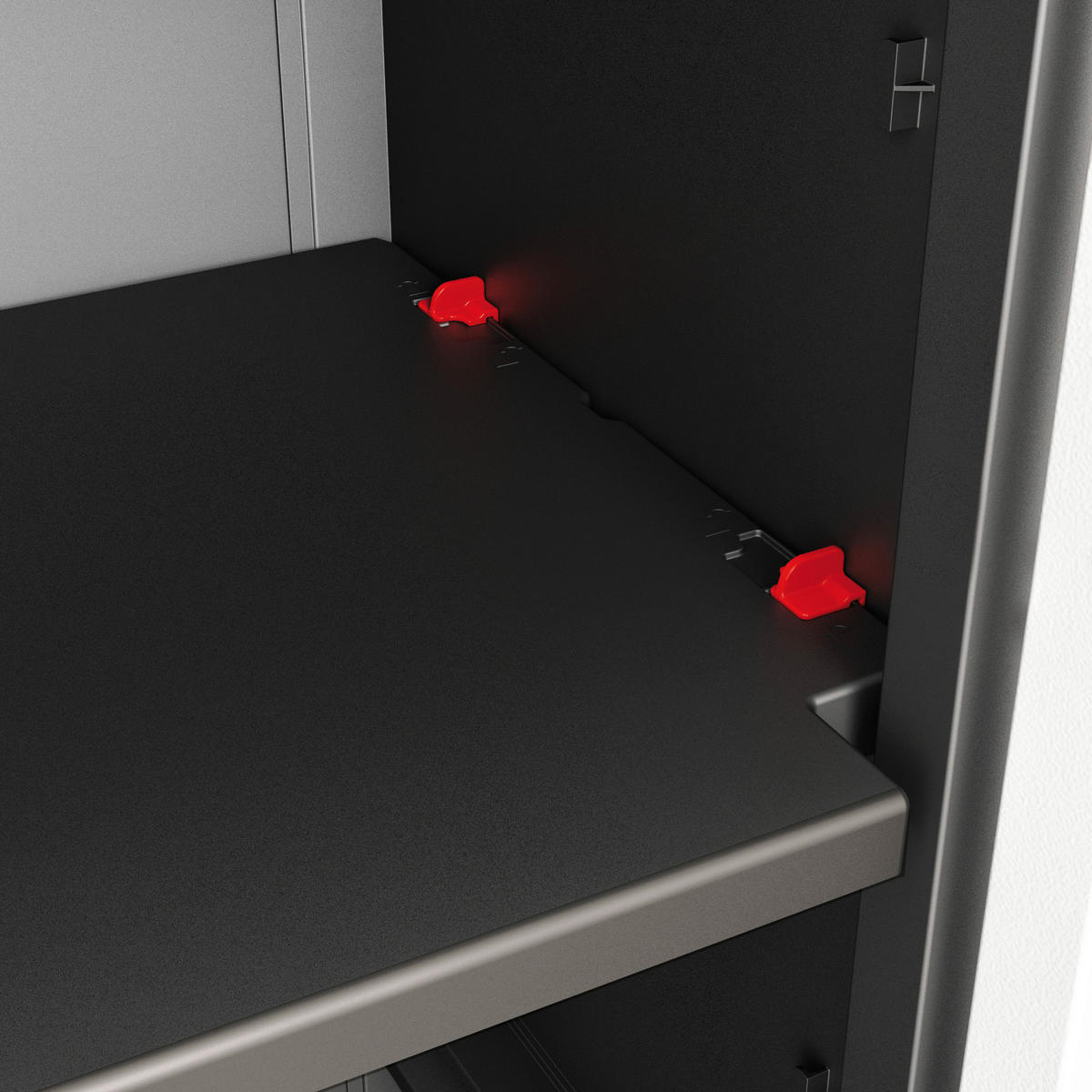 GERÄTESCHRANK 89/93/54 cm  - Schwarz, Design, Kunststoff (89/93/54cm) - Keter