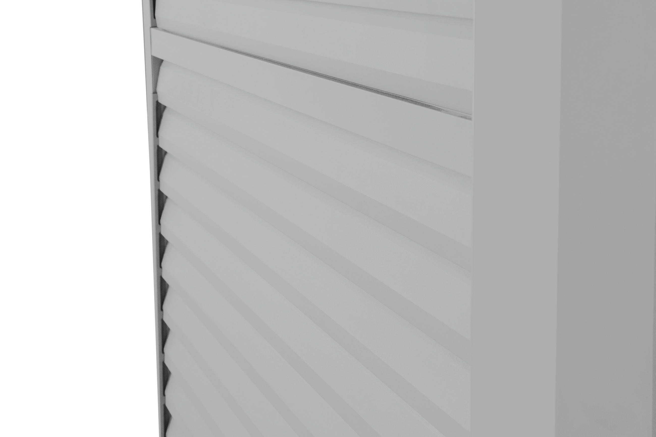 LAMELLENTEIL DELUCE/CLASSIC - Weiß, LIFESTYLE, Metall (93/240/10cm) - Gardenson