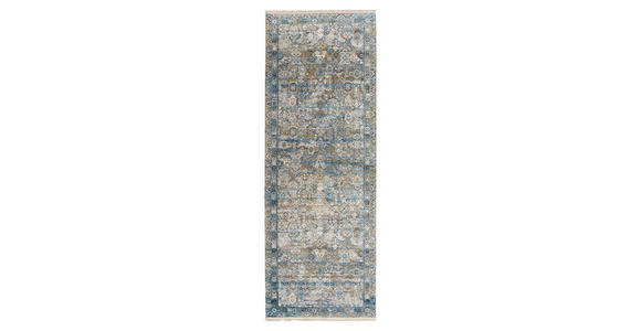 LÄUFER 80/300 cm Toulon  - Blau/Grau, Design, Textil (80/300cm) - Dieter Knoll