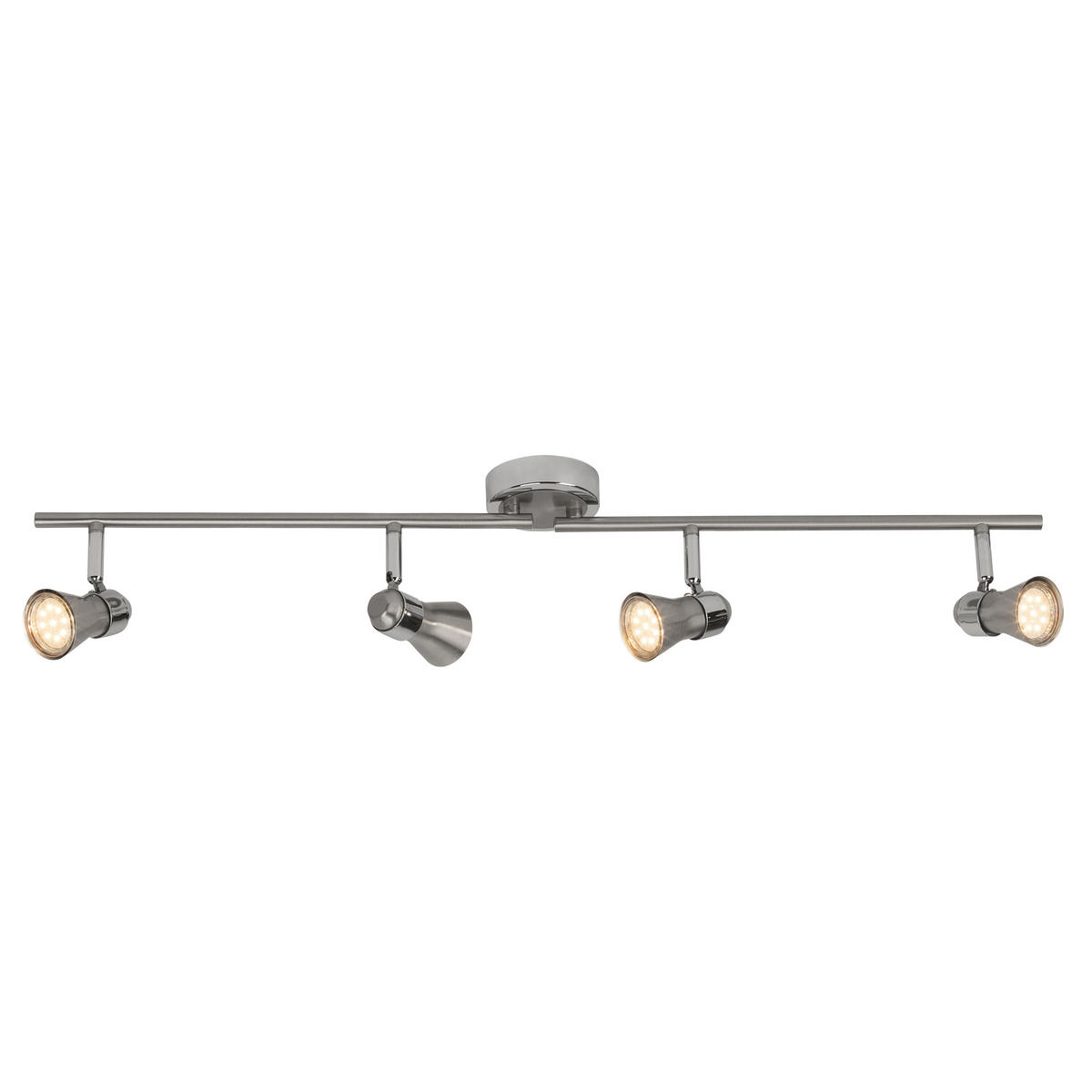 LED-DECKENSTRAHLER - Chromfarben, Basics, Metall (70/15,5/8,5cm) - Brilliant