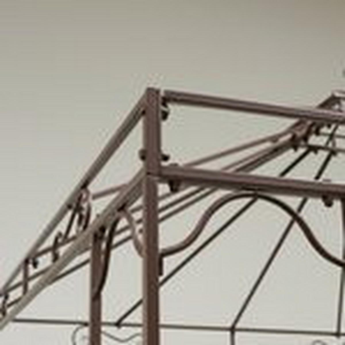 PAVILLON - Dunkelbraun, Basics, Metall (200/200/281cm)