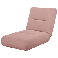FOTELJ S FUNKCIJO LEŽIŠČA,  starinsko roza tekstil - starinsko roza, Design, tekstil (81/88/160cm) - Livetastic