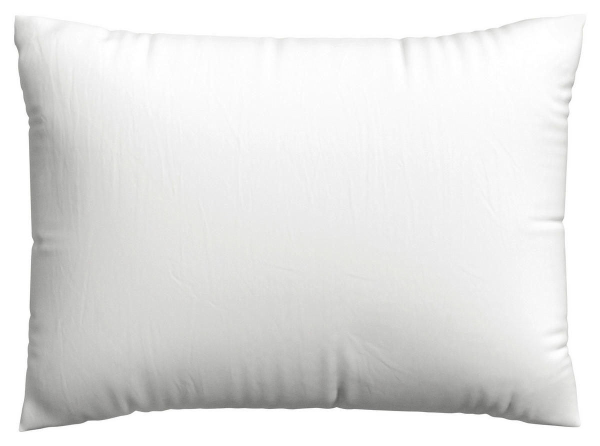 KOPFPOLSTERBEZUG EASY JERSEY 60/80 cm  - Weiß, Basics, Textil (60/80cm) - Schlafgut