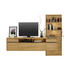 ANBAUWAND in Eichefarben - Eichefarben, Design, Holzwerkstoff (222/170/42cm) - Hom`in ANBAUWAND in Eichefarben - Eichefarben, Design, Holzwerkstoff (222/170/42cm) - Hom`in